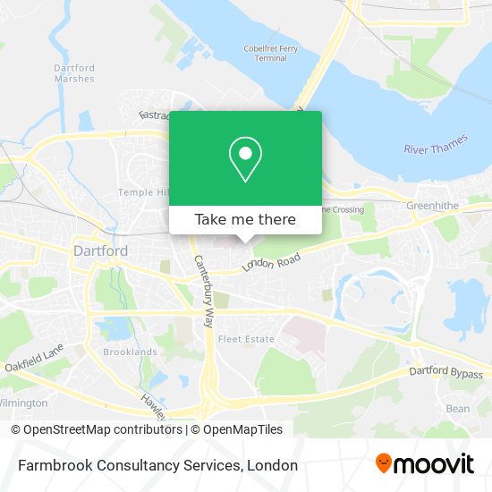 Farmbrook Consultancy Services map