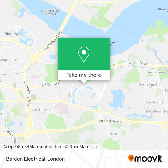 Barden Electrical map