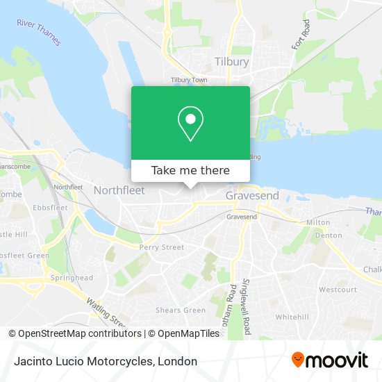 Jacinto Lucio Motorcycles map