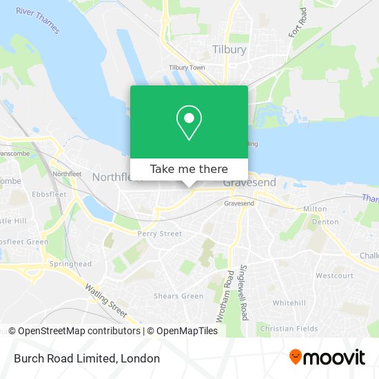 Burch Road Limited map