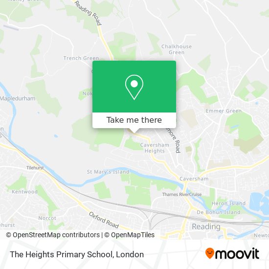 The Heights Primary School map