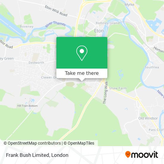 Frank Bush Limited map