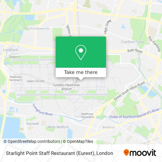 Starlight Point Staff Restaurant (Eurest) map