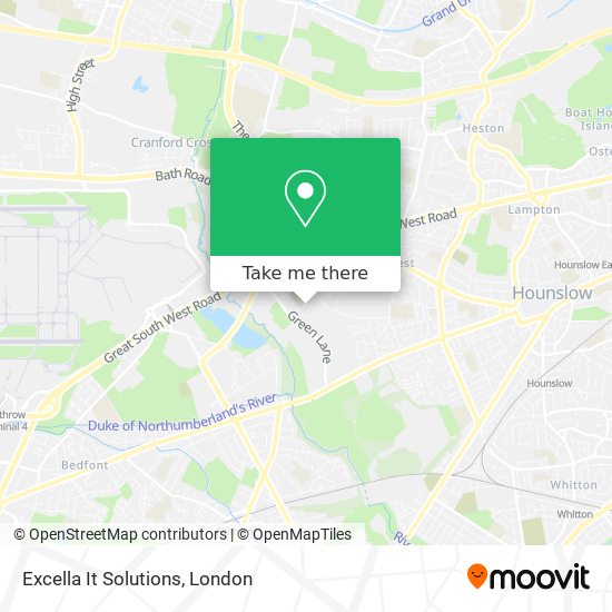 Excella It Solutions map