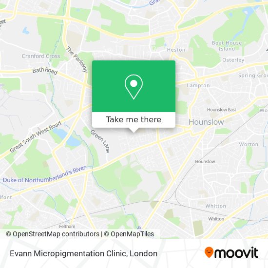 Evann Micropigmentation Clinic map