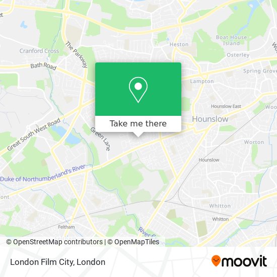 London Film City map
