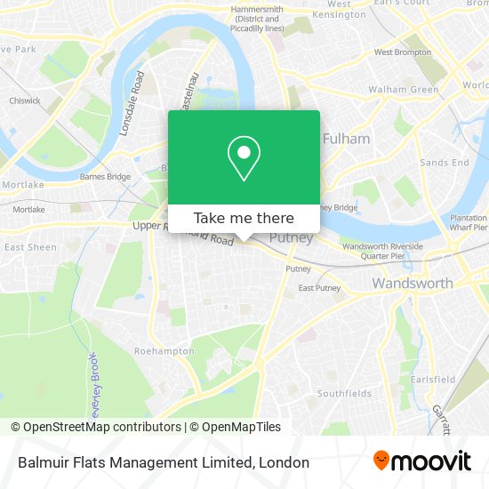 Balmuir Flats Management Limited map
