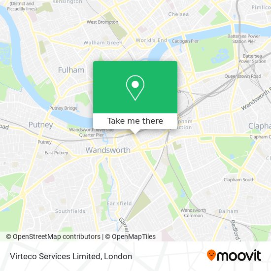 Virteco Services Limited map