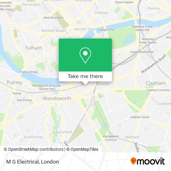 M G Electrical map