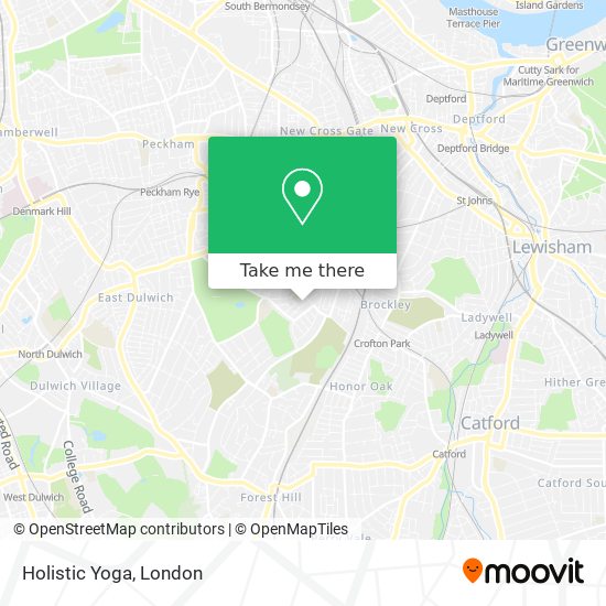 Holistic Yoga map