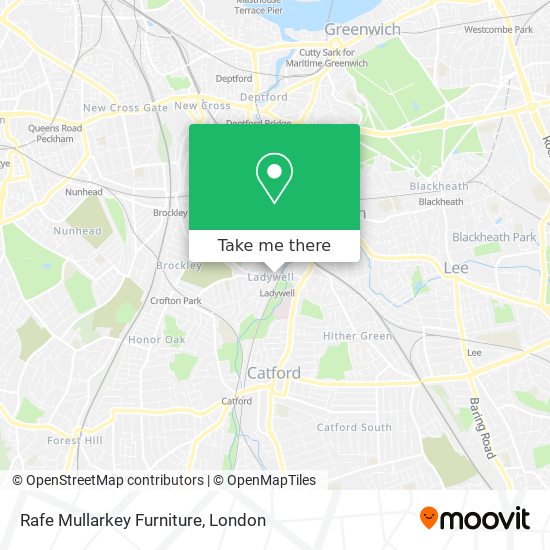Rafe Mullarkey Furniture map