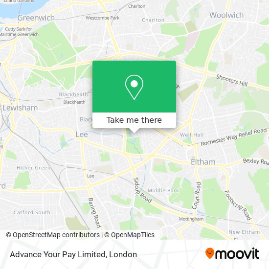 Advance Your Pay Limited map