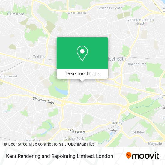 Kent Rendering and Repointing Limited map