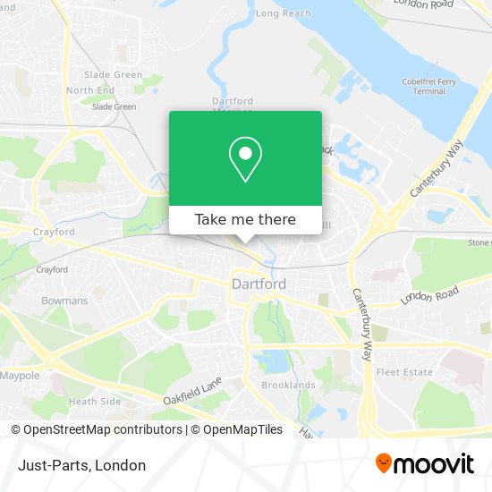 Just-Parts map