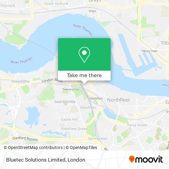 Bluetec Solutions Limited map