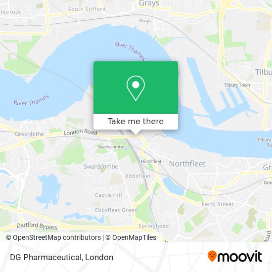 DG Pharmaceutical map