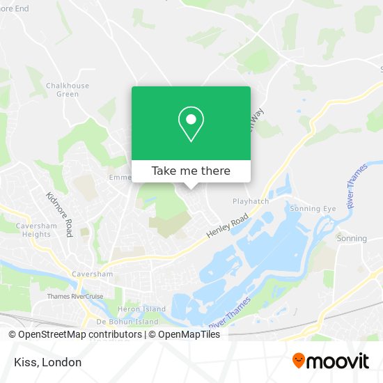 Kiss map