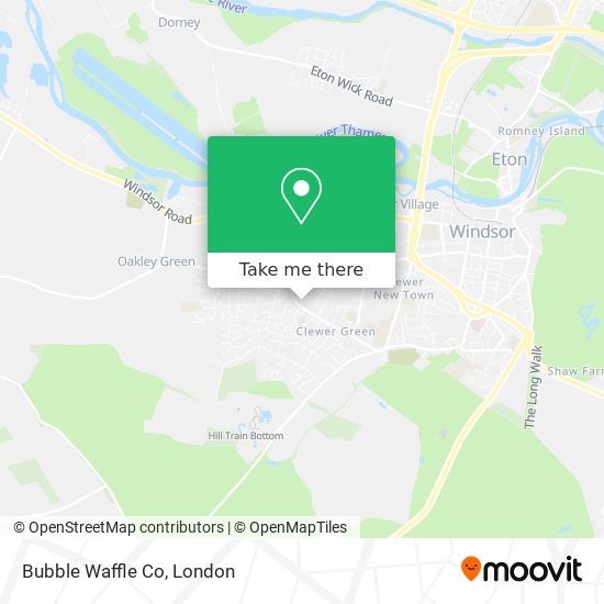 Bubble Waffle Co map