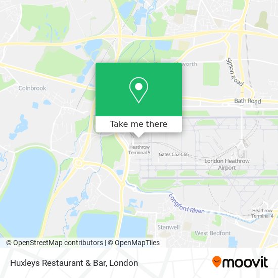 Huxleys Restaurant & Bar map