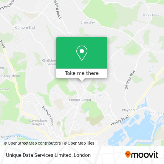 Unique Data Services Limited map