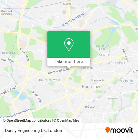 Danny Engineering Uk map