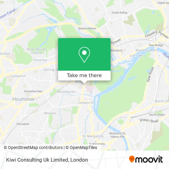 Kiwi Consulting Uk Limited map