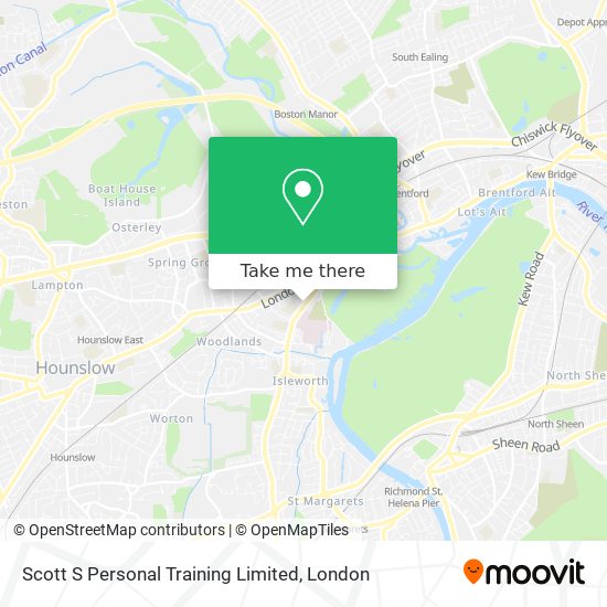 Scott S Personal Training Limited map