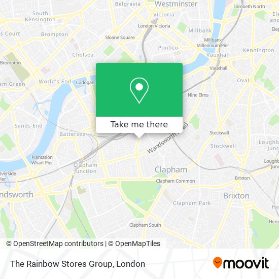 The Rainbow Stores Group map