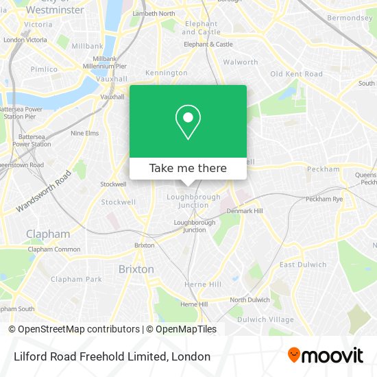 Lilford Road Freehold Limited map