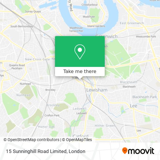 15 Sunninghill Road Limited map
