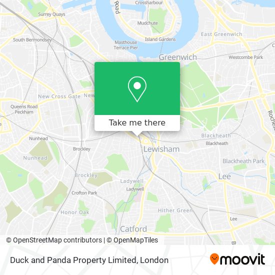 Duck and Panda Property Limited map