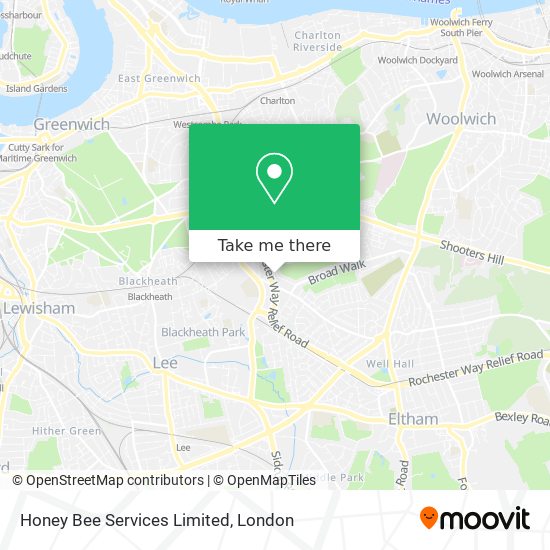 Honey Bee Services Limited map