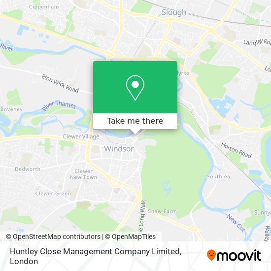 Huntley Close Management Company Limited map