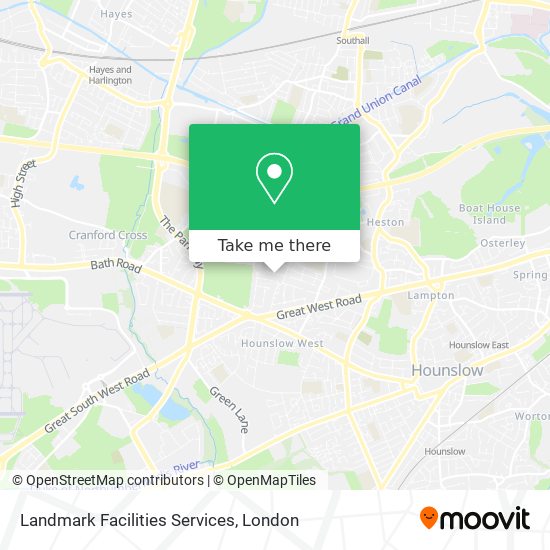 Landmark Facilities Services map