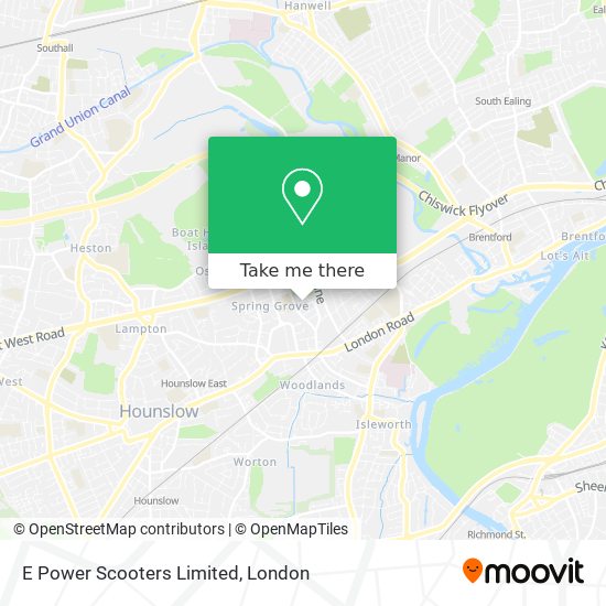 E Power Scooters Limited map