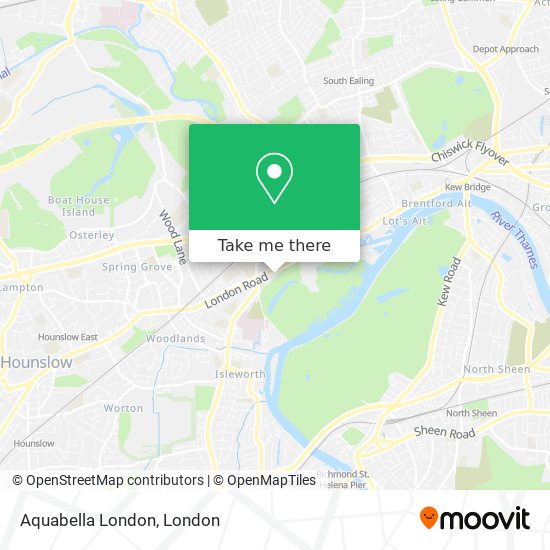 Aquabella London map