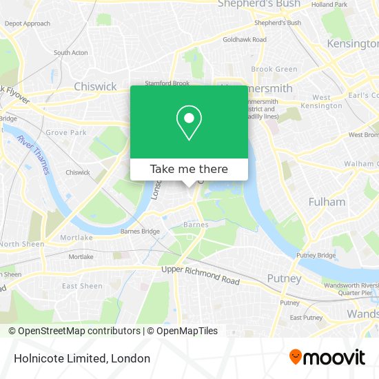 Holnicote Limited map