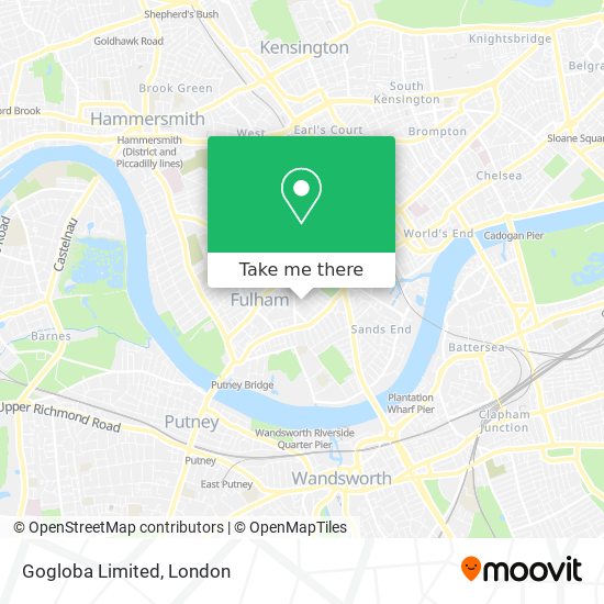 Gogloba Limited map