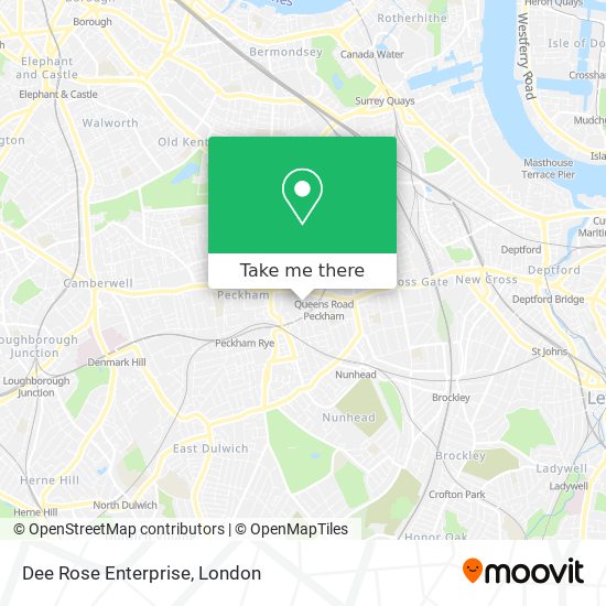 Dee Rose Enterprise map