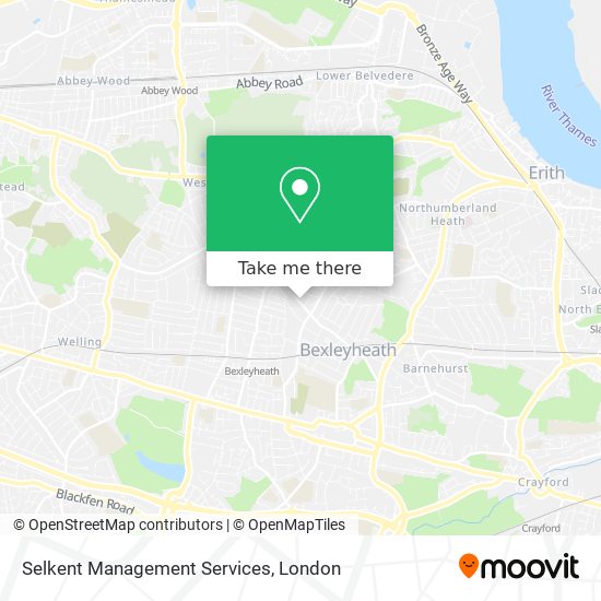 Selkent Management Services map