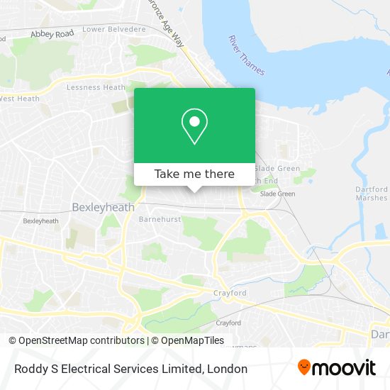 Roddy S Electrical Services Limited map