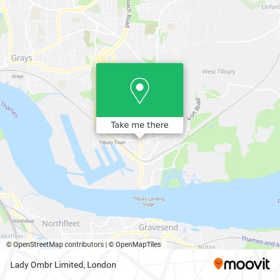 Lady Ombr Limited map