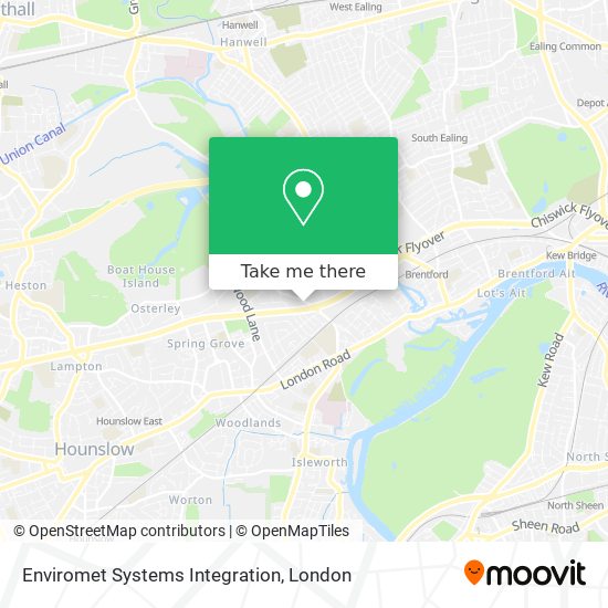 Enviromet Systems Integration map