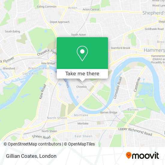 Gillian Coates map