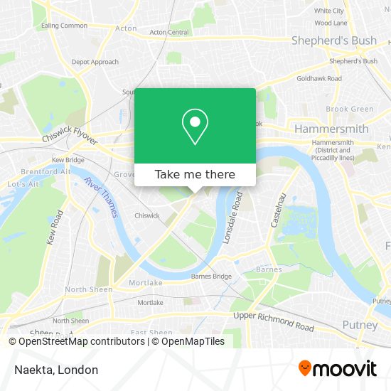 Naekta map