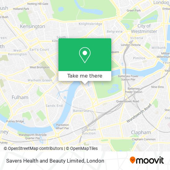 Savers Health and Beauty Limited map