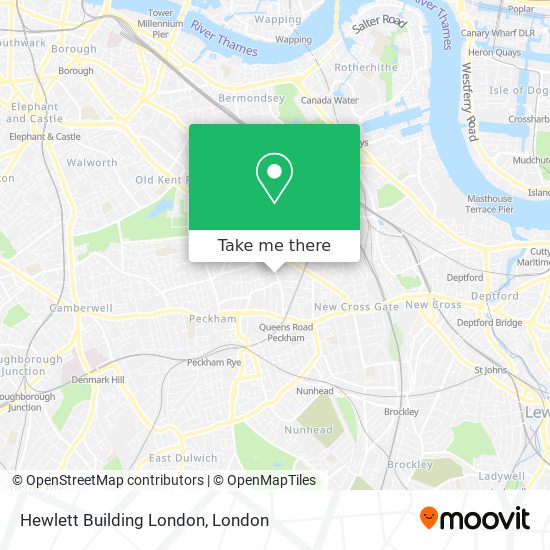 Hewlett Building London map