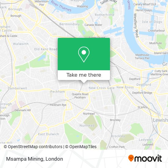 Msampa Mining map