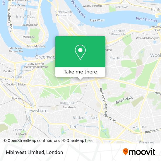 Mbinvest Limited map