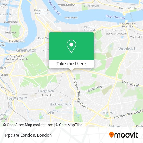 Ppcare London map
